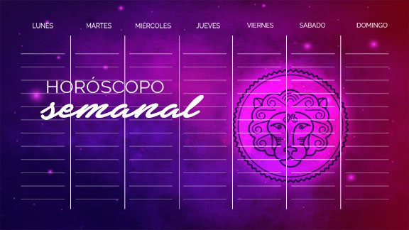 Horóscopo Leo semanal- leohoroscopo.com